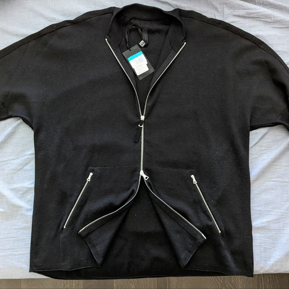 Nike ESC "Every Stitch Considered" men's knit track jacket